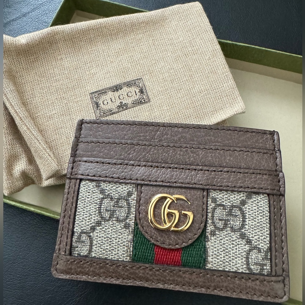 Gucci OPHIDIA GG CARD CASE